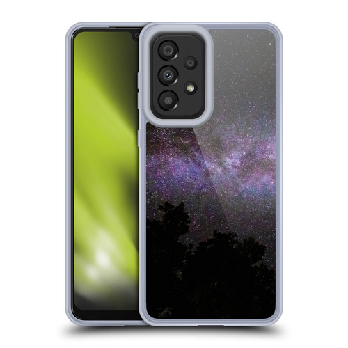 Patrik Lovrin Night Sky Milky Way With Trees Soft Gel Case for Samsung Galaxy A33 5G (2022)