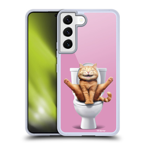P.D. Moreno Furry Fun Artwork Cat Soft Gel Case for Samsung Galaxy S22 5G & MagSafe