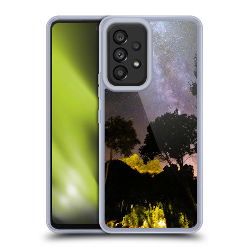 Patrik Lovrin Night Sky Trees Landscape With Milky Way Soft Gel Case for Samsung Galaxy A53 5G (2022)