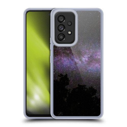 Patrik Lovrin Night Sky Milky Way With Trees Soft Gel Case for Samsung Galaxy A53 5G (2022)
