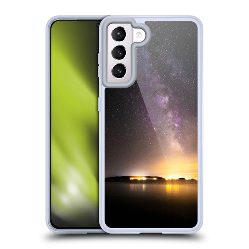 Patrik Lovrin Night Sky Seascape With Milky Way Soft Gel Case for Samsung Galaxy S21 5G & MagSafe