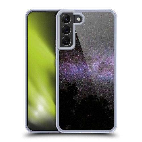 Patrik Lovrin Night Sky Milky Way With Trees Soft Gel Case for Samsung Galaxy S22+ 5G & MagSafe