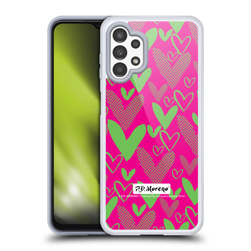 P.D. Moreno Patterns Hearts 1 Soft Gel Case for Samsung Galaxy A13 (2022)