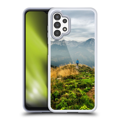 Patrik Lovrin Wanderlust Exploring New Locations Soft Gel Case for Samsung Galaxy A13 (2022)