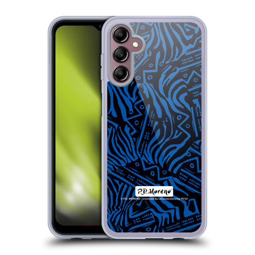 P.D. Moreno Patterns Tribal Zebra Soft Gel Case for Samsung Galaxy A14 5G