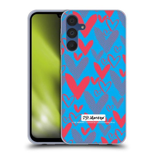 P.D. Moreno Patterns Hearts 2 Soft Gel Case for Samsung Galaxy A15 & MagSafe