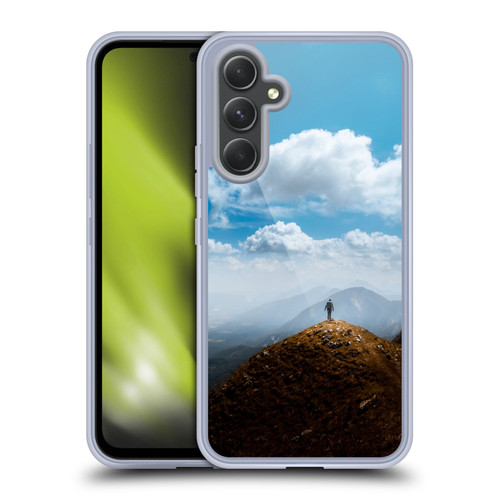Patrik Lovrin Wanderlust Exploring New Heights Soft Gel Case for Samsung Galaxy A54 5G