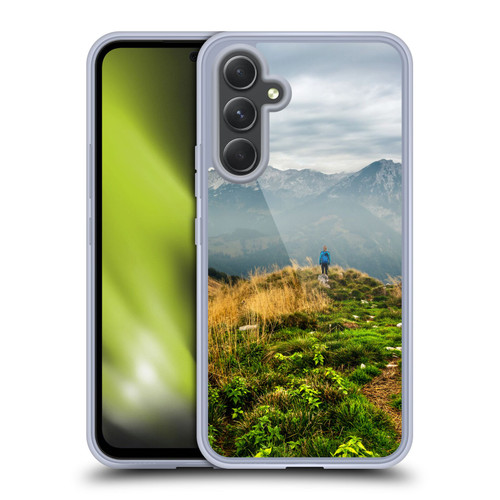 Patrik Lovrin Wanderlust Exploring New Locations Soft Gel Case for Samsung Galaxy A54 5G