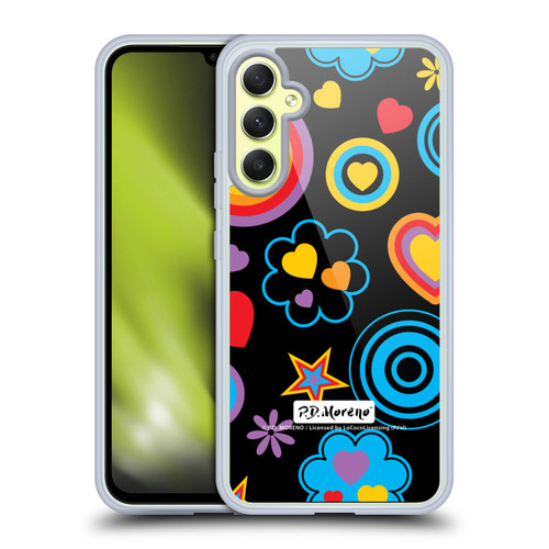 P.D. Moreno Patterns Retro Soft Gel Case for Samsung Galaxy A34 5G