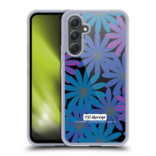 P.D. Moreno Patterns Midnight Daisies Soft Gel Case for Samsung Galaxy A54 5G