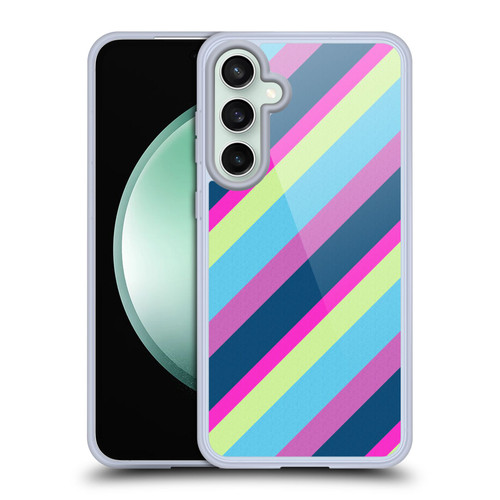 PLdesign Geometric Lines Soft Gel Case for Samsung Galaxy S23 FE 5G & MagSafe