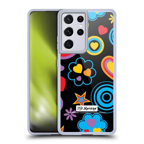 P.D. Moreno Patterns Retro Soft Gel Case for Samsung Galaxy S21 Ultra 5G & MagSafe