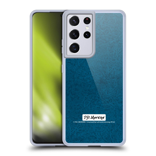 P.D. Moreno Patterns Teal Soft Gel Case for Samsung Galaxy S21 Ultra 5G & MagSafe