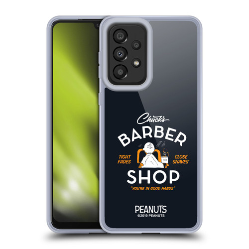 Peanuts Chuck's Barber Shop Charlie Brown Soft Gel Case for Samsung Galaxy A33 5G (2022)
