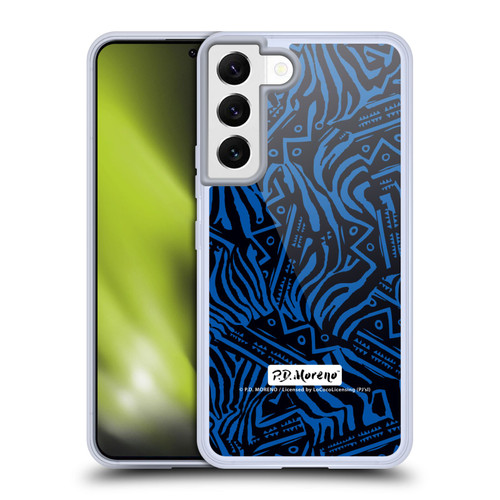 P.D. Moreno Patterns Tribal Zebra Soft Gel Case for Samsung Galaxy S22 5G & MagSafe