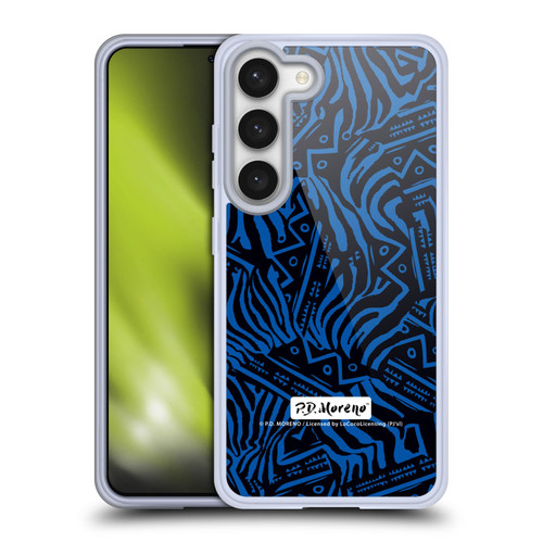 P.D. Moreno Patterns Tribal Zebra Soft Gel Case for Samsung Galaxy S23 5G & MagSafe