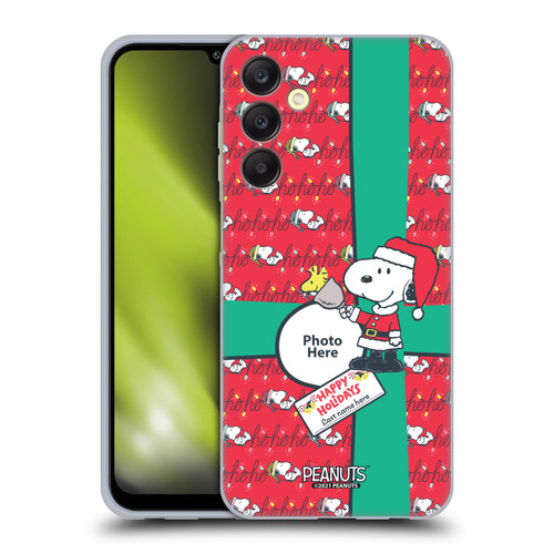 Custom Customised Personalised Peanuts Christmas Gift Soft Gel Case for Samsung Galaxy A25 5G