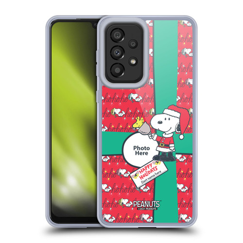 Custom Customised Personalised Peanuts Christmas Gift Soft Gel Case for Samsung Galaxy A33 5G (2022)