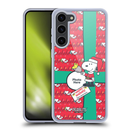 Custom Customised Personalised Peanuts Christmas Gift Soft Gel Case for Samsung Galaxy S23+ 5G & MagSafe
