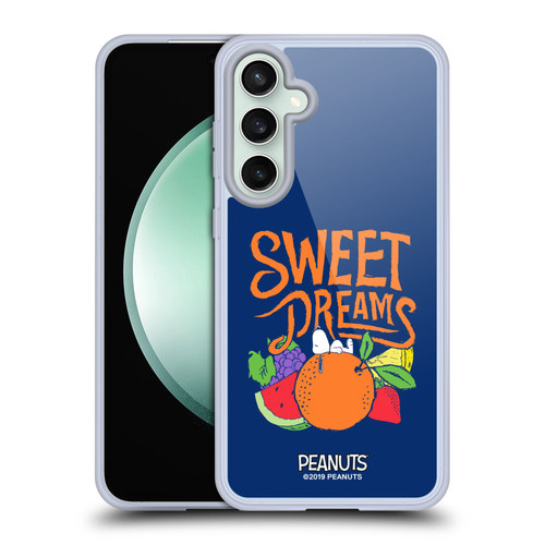 Peanuts Naturally Sweet Sweet Dreams Snoopy Soft Gel Case for Samsung Galaxy S23 FE 5G & MagSafe