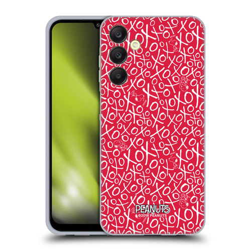 Peanuts Sealed With A Kiss Pattern Soft Gel Case for Samsung Galaxy A25 5G