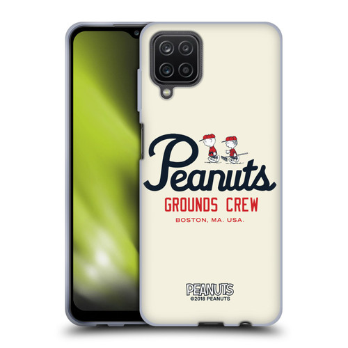Peanuts Varsity Sports Boston Grounds Crew Soft Gel Case for Samsung Galaxy A12 (2020)