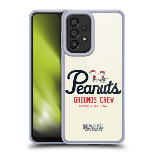 Peanuts Varsity Sports Boston Grounds Crew Soft Gel Case for Samsung Galaxy A33 5G (2022)