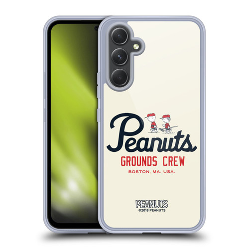 Peanuts Varsity Sports Boston Grounds Crew Soft Gel Case for Samsung Galaxy A54 5G