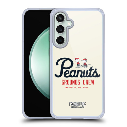 Peanuts Varsity Sports Boston Grounds Crew Soft Gel Case for Samsung Galaxy S23 FE 5G & MagSafe