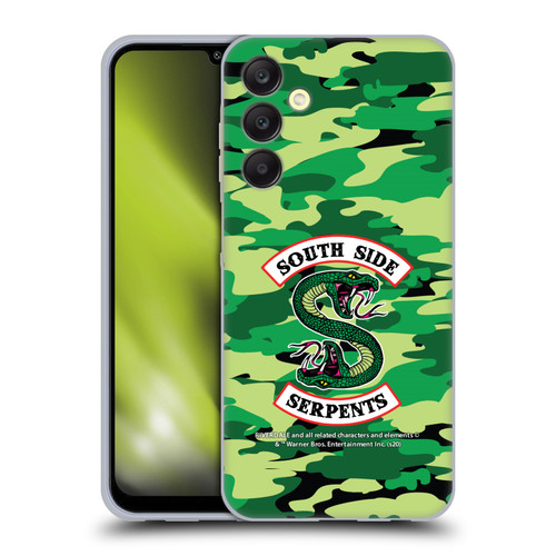 Riverdale South Side Serpents Camouflage Logo Soft Gel Case for Samsung Galaxy A25 5G