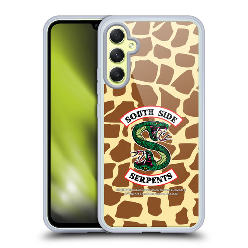 Riverdale South Side Serpents Giraffe Logo Soft Gel Case for Samsung Galaxy A34 5G