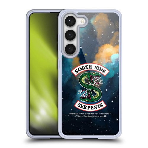 Riverdale South Side Serpents Nebula Logo 2 Soft Gel Case for Samsung Galaxy S23 5G & MagSafe