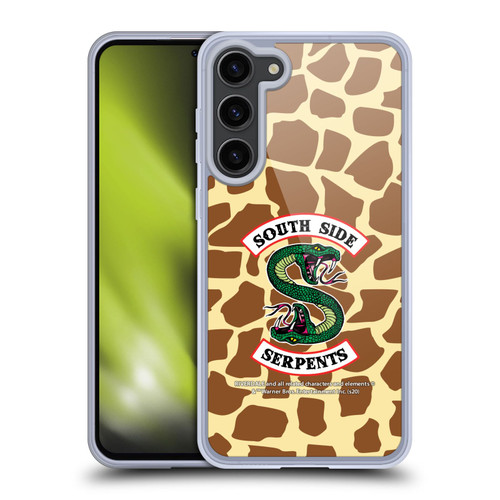 Riverdale South Side Serpents Giraffe Logo Soft Gel Case for Samsung Galaxy S23+ 5G & MagSafe