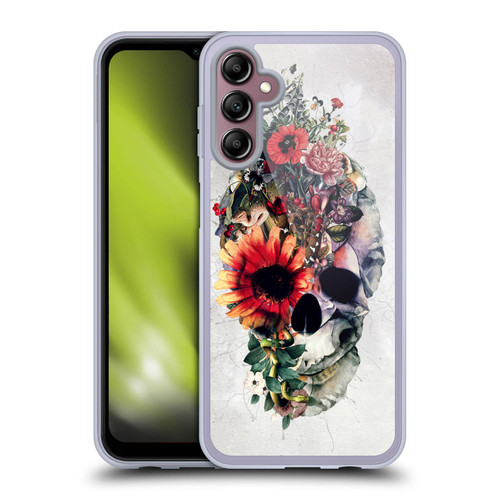 Riza Peker Skulls 6 Two Face Soft Gel Case for Samsung Galaxy A14 5G