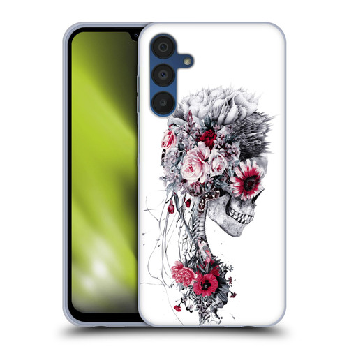 Riza Peker Skulls 6 Bride Soft Gel Case for Samsung Galaxy A15 & MagSafe
