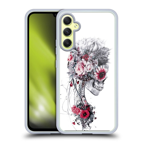 Riza Peker Skulls 6 Bride Soft Gel Case for Samsung Galaxy A34 5G