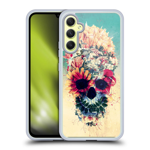 Riza Peker Skulls 6 Summer Soft Gel Case for Samsung Galaxy A34 5G