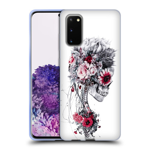 Riza Peker Skulls 6 Bride Soft Gel Case for Samsung Galaxy S20 / S20 5G