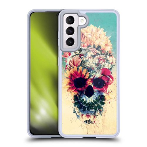 Riza Peker Skulls 6 Summer Soft Gel Case for Samsung Galaxy S21 5G & MagSafe