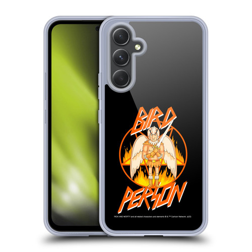 Rick And Morty Season 1 & 2 Graphics Birdperson Soft Gel Case for Samsung Galaxy A54 5G
