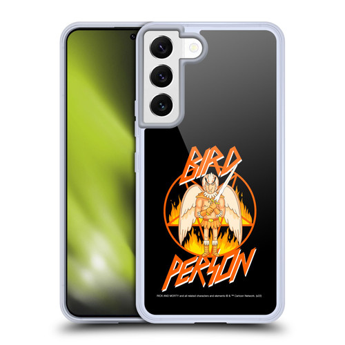 Rick And Morty Season 1 & 2 Graphics Birdperson Soft Gel Case for Samsung Galaxy S22 5G & MagSafe