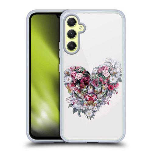Riza Peker Skulls 9 Love Forever Soft Gel Case for Samsung Galaxy A34 5G