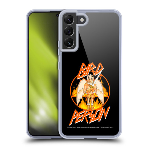 Rick And Morty Season 1 & 2 Graphics Birdperson Soft Gel Case for Samsung Galaxy S22+ 5G & MagSafe