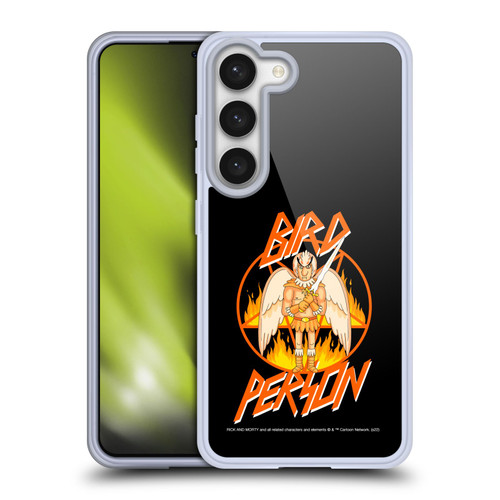 Rick And Morty Season 1 & 2 Graphics Birdperson Soft Gel Case for Samsung Galaxy S23 5G & MagSafe