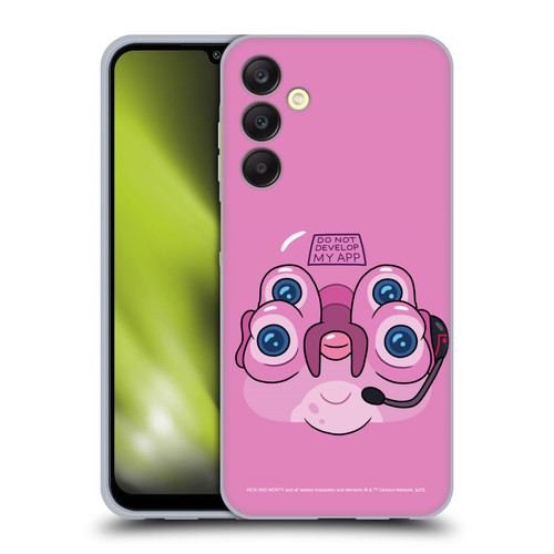 Rick And Morty Season 4 Graphics Glootie Soft Gel Case for Samsung Galaxy A25 5G