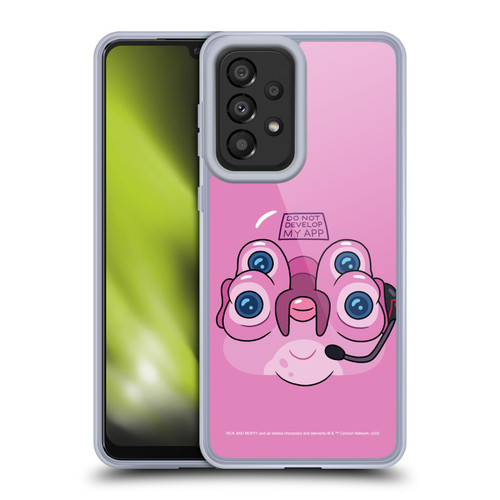Rick And Morty Season 4 Graphics Glootie Soft Gel Case for Samsung Galaxy A33 5G (2022)
