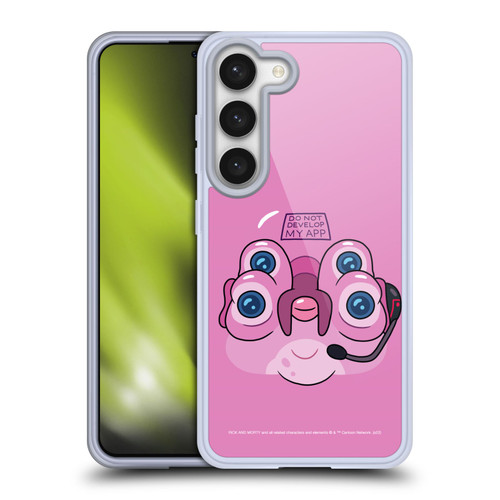 Rick And Morty Season 4 Graphics Glootie Soft Gel Case for Samsung Galaxy S23 5G & MagSafe