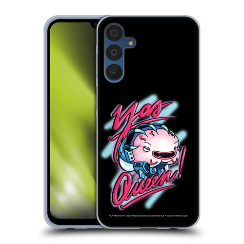 Rick And Morty Season 5 Graphics Yas Queen! Soft Gel Case for Samsung Galaxy A15 & MagSafe