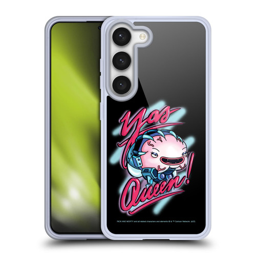 Rick And Morty Season 5 Graphics Yas Queen! Soft Gel Case for Samsung Galaxy S23 5G & MagSafe