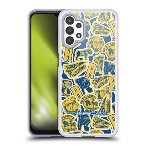 Riverdale Art Icons Patterns Soft Gel Case for Samsung Galaxy A13 (2022)